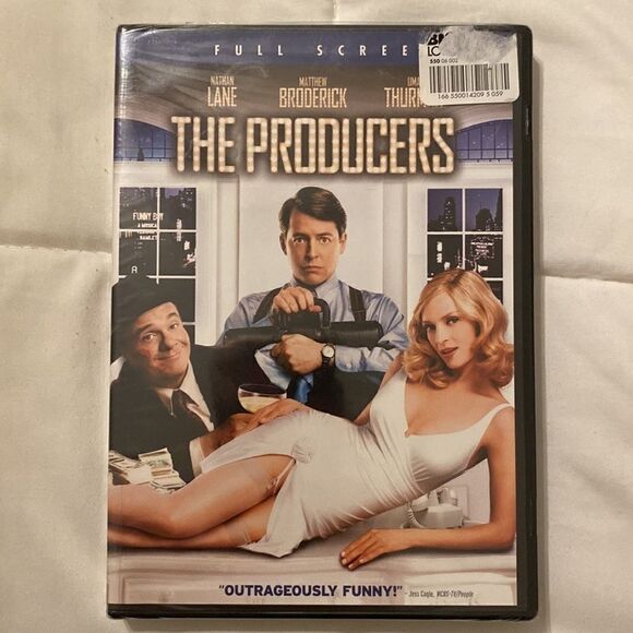 🍿DVD 3/$15 The Producers Comedy starring Nathan Lane, Matthew Broderick NIP - Picture 3 of 8